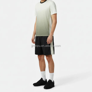 T-shirt de sport pour homme en polyester à séchage rapide, idéal pour la course, le marathon, l'entraînement et le <span class=keywords><strong>tennis</strong></span> – Vêtement de sport homme <span class=keywords><strong>pas</strong></span> <span class=keywords><strong>cher</strong></span> - Product Image 3