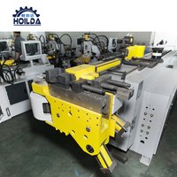 Máquina Dobladora de Tubos Semiautomática DW38NC de Acero Inoxidable y Aluminio con Núcleo de Bomba PLC para Doblado de Alta Precisión (+/-0.1)