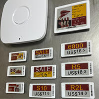 Label Harga Digital Retail 2,13 Inci, Layar E-Ink Empat Warna, ESL (Electronic Shelf Label), Wifi, NFC, dengan SDK dan API Tersedia