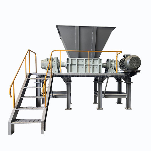 Powerful Waste Electronic Shredder Old Hard Disk PCB Boards Keyboards Shredding Machine