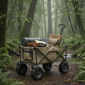 Carrello da campeggio biodegradabile impermeabile - Product Image 3