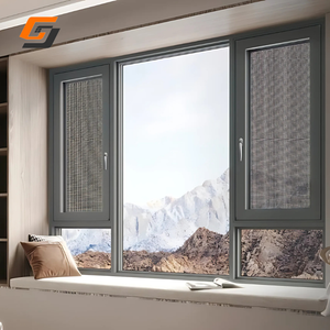Ventanas de Aluminio de Alta Calidad para Villas Modernas GS, Ventana Exterior de Vidrio Resistente - Product Image 6