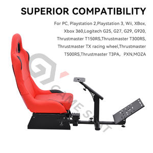 GY039 Accessoires de <span class=keywords><strong>simulation</strong></span> de course, simulateur de <span class=keywords><strong>conduite</strong></span> automobile, siège de simulateur RC, simulateur de <span class=keywords><strong>conduite</strong></span> automobile pour PS4 - Product Image 6