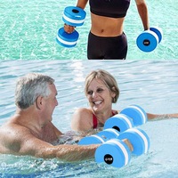 JIURAN Haltères flottants en mousse pour piscine Aqua Haltères pour piscine Aquatic Water Aérobic Exercise Fitness Haltères pour piscine