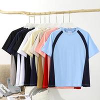 T-shirts unisexes de haute qualité, décontractés, avec impression personnalisée, respirants, 100% coton, vêtements de couple
