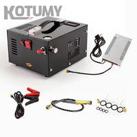 Compresseur 300W PCP Pompe submersible haute pression 300bar avec source d'alimentation AC/gaz Carabine à air comprimé Voiture Autres applications