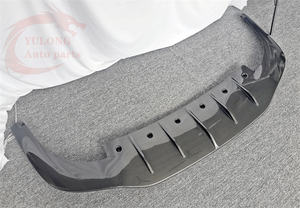 Labio trasero del difusor trasero de fibra de carbono estilo W12 de salida de fábrica para Bentley <span class=keywords><strong>Continental</strong></span> GT versión de doble puerta 2018-2021 - Product Image 3