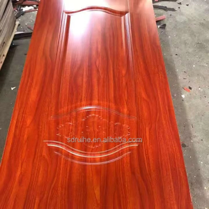 RUIHE <span class=keywords><strong>D</strong></span>écoration <span class=keywords><strong>de</strong></span> meubles modernes personnalisés Peau <span class=keywords><strong>de</strong></span> <span class=keywords><strong>porte</strong></span> moulée en mélamine HDF intérieure 1 an 830KG/M3 Surface MDF finie - Product Image 2