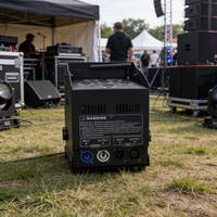 Projecteurs LED PAR 6-en-1 sur batterie, 6 pièces, en aluminium et fer, pour scène et DJ, qualité supérieure