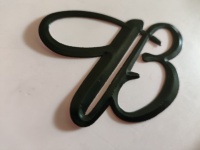 Étiquettes de soin de vêtement de luxe en silicone TPU 3D, imprimées par transfert thermique, motif tatami, douces au toucher, écologiques, pour chapeaux, pour équipes de football