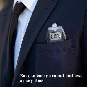 Testeur d'alcool de haute précision avec capteur électrochimique, écran LCD et batterie au lithium rechargeable pour une utilisation longue durée - Product Image 2