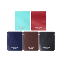 Sachets individuels en feuille d'aluminium thermoscellés pour emballage de thé vide