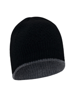 Bonnet d'hiver 100% cachemire pur, double couche, réversible, épais, vente en gros, tricoté, personnalisation du logo, haute qualité