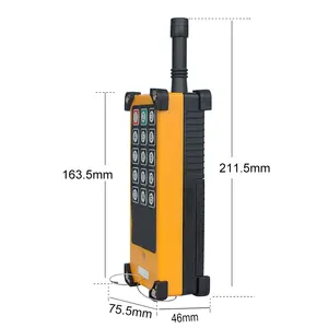 Pemasok IP65 mesin pintu gulung tahan ledakan Sensor Universal rumah pengendali jarak jauh Radio industri