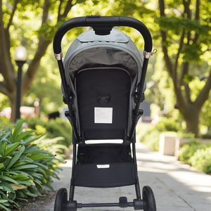 Cochecito plegable de dos asientos de un toque, ruedas amortiguadoras de aleación de aluminio para niños de 0 a 36 <span class=keywords><strong>meses</strong></span>, diseño de coche tipo empuje - Product Image 6