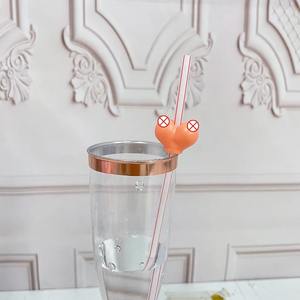 DKKtech Despedida <span class=keywords><strong>de</strong></span> soltera Favor suministros despedida <span class=keywords><strong>de</strong></span> soltera damas <span class=keywords><strong>de</strong></span> honor regalo pene pajita para beber 12 cuentas - Product Image 4