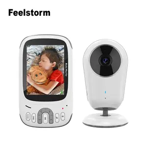 Wholesale Wireless No Wifi Smart Digital Video Baby Monitors with Security Cameras and Audio Portable 3.2 Inch Color LCD VB609