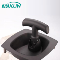 Loquet à compression pliable à poignée en T N4 pour l'industrie automobile XK134-2B/XK134-2BS avec 3 clés, qualité ANSI 3, noir, pour boîte à outils
