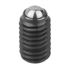 Tornillo de Empuje con Extremo Esférico Sin Cabeza, Forma: Acero Esférico, M12, L=42, Acero QT, Compuesto: Acero para Rodamientos de Bolas - Product Image 1