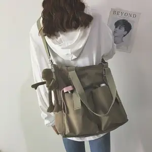 Korea Hot Deal Hoge Kwaliteit Premium Tote Bag Met Canvas Katoen Voor Jeugd Winkelen