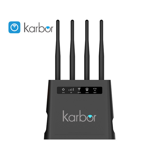 Karbor Cat18 High Quality Dual Band WiFi Extender Portable Router Home VoIP SIM Card Slot Unlimited Data VPN WEP QoS