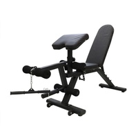 Chishang Banc de musculation pliable et réglable, chaise de fitness, appareil d'entraînement des jambes, banc de musculation pour abdominaux, équipement de fitness à domicile