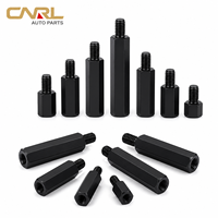 Entretoise hexagonale filetée femelle en acier au carbone zingué noir M3 M4 pour montage de PCB de technologie portable – Petites solutions de quincaillerie