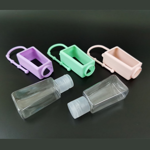 Trong Kho Nhựa Pet Hình Thang Chai Tùy Chỉnh 30Ml Rỗng Nhựa Bóp Chai Lật Cap <span class=keywords><strong>Mini</strong></span> Xách Tay Tay Khử Trùng Chai - Product Image 2