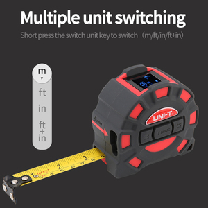 Cinta métrica láser LM50T LM60T, regla electrónica Digital, medidor <span class=keywords><strong>de</strong></span> ruleta, pantalla LCD, herramienta <span class=keywords><strong>de</strong></span> medición retráctil, 50M, 60M, para el momento <span class=keywords><strong>de</strong></span> la fecha - Product Image 4