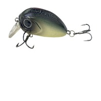 Leurre flottant 35mm 3.7g pour eau douce, leurre dur type minnow pour petite perche 9122