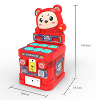 Machine d'arcade Offre Spéciale de dessin animé ours Whack-a-Mole jeu de marteau à jetons fabriqué en Chine