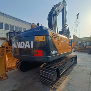 Excavateurs d'occasion à vendre Hyundai 150-9S Excavateurs hydrauliques d'occasion de 15 tonnes Machines d'origine HYUNDAI en stock - Product Image 1