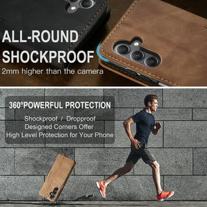 CaseMe-Funda de cuero para <span class=keywords><strong>Samsung</strong></span> Galaxy A24, carcasa de silicona esmerilada de fabricación directa de China, gran oferta, A14, A24, A34, A54 - Product Image 3