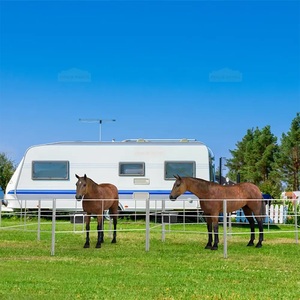 Valla para Caballos de Tubo Cuadrado Resistente para Ganadería Mexicana y Granjas de Caballos - Product Image 6