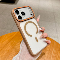 Coque de téléphone magnétique puissante en gros pour les nouveaux iPhone 18, tous modèles 17, 16, 15, 14 – Housse antichoc avec protection de caméra surélevée