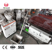 Ligne de production de refroidissement par brin certifiée CE, extrudeuse de flocons de PP, extrudeuse de copeaux de LDPE, ligne de recyclage de plastique, ligne de granulation
