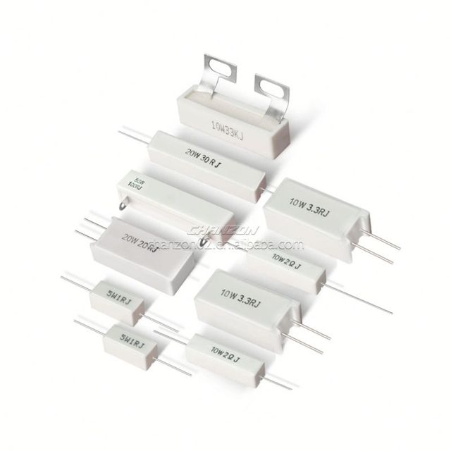RX27 Ceramic Cement Wirewound Fixed Resistors 5W 7W 10W 20W 25W 40W 50W All Types MPR SQP SQM Watt 0.1-100K Ohm Resistance