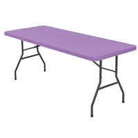 Nappe personnalisée transfrontalière hautement élastique 4FT, couleur unie, demi-rouleau, idéale pour pique-niques en extérieur et réunions de bureau
