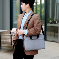 Tas Ransel Laptop Bisnis Tahan Lama Grosir Pabrik, Tas Jinjing Sederhana Bahan Poliester, Logo Cetak Kustom, Ringan, Portabel, Lembut
