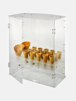 Boîte de présentation personnalisée en étain de qualité alimentaire OEM/ODM pour pain, gâteaux, glaces avec impression numérique et marquage à chaud
