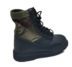 Bottes tactiques en cuir camouflage personnalisées DFS17 Afrique avec manchons en toile Oxford - Product Image 5