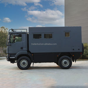 23ft FRP Motorhome Truck Camper Shells Gran ángulo de salida DIY Overland Expedition RV Caravan Trailers para uso en vehículos - Product Image 4