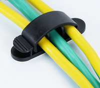Pince de câble en nylon attache supports support de fil de vélo pince de câble en plastique pour le montage