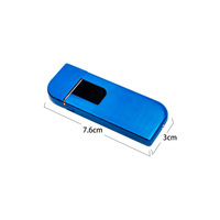 Nouveau briquet de charge USB écran tactile briquets électroniques petit briquet électrique Rechargeable