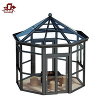 Kaca Spion Anti Uv Tahan Panas, Luar Ruangan, Tahan Air, Isolasi Panas Anti Uv Rendah, Berdiri Bebas Di Taman, Rumah, Kaca Hijau