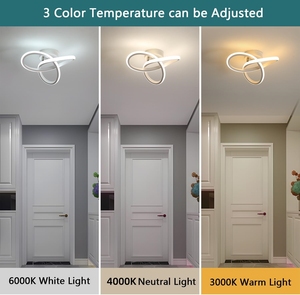 Simple and Generous Living Room Background Ceiling <b>Light</b> Design Models Bedroom Bedside LED Ceiling Lamp - Product Image 5