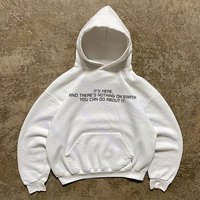 Logo personnalisé OEM & ODM, broderie 3D, impression, coton lourd 400GSM 500GSM, sweat-shirts à capuche zippés courts pour hommes