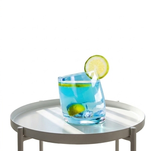 Verres à <span class=keywords><strong>whisky</strong></span> de qualité supérieure, épais, transparents, sans plomb, design européen, marque DH, forme irrégulière, 320 ml, lot de 4 pour <span class=keywords><strong>whisky</strong></span> bourbon - Product Image 1