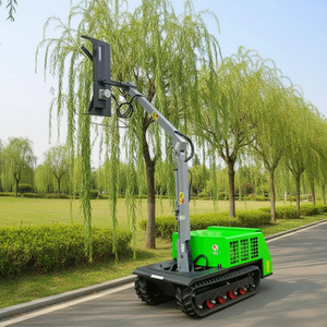 Podadora de Brazo Cantilever Eléctrica de Grado Comercial con Cortasetos de Altura Ajustable de 0 a 180° para Mantenimiento de Jardines - Product Image 4