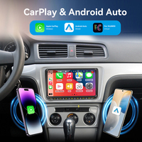 9 pouces Universal Auto android display sans fil multimédia CarPlay Navigation Car Radio lecteur DVD